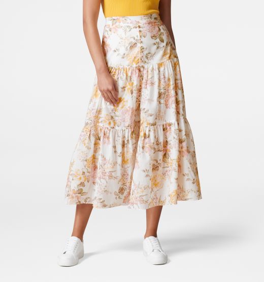 Fleur Tiered Maxi Skirt