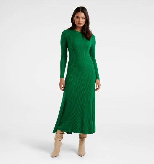 Harper Fit And Flare Knit Dress