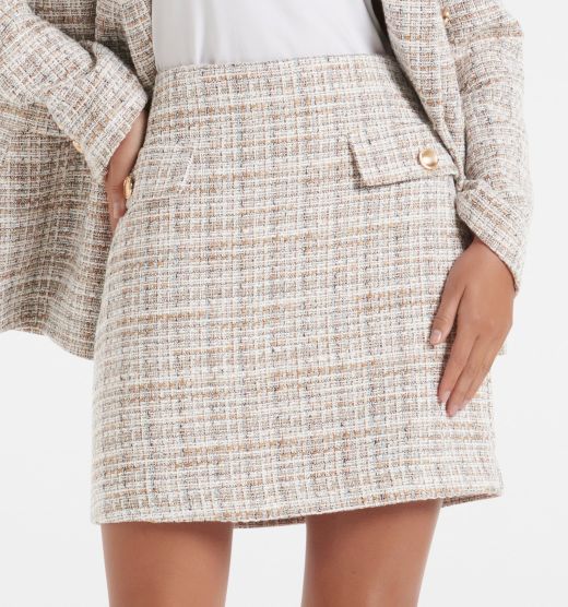 Bree Boucle Mini Skirt