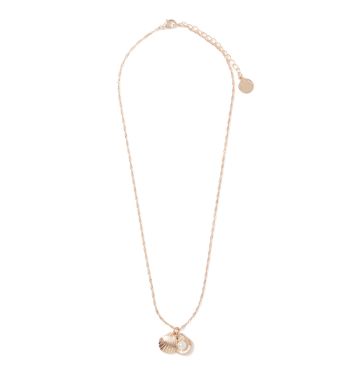 Andrina Oyster Pendant Necklace