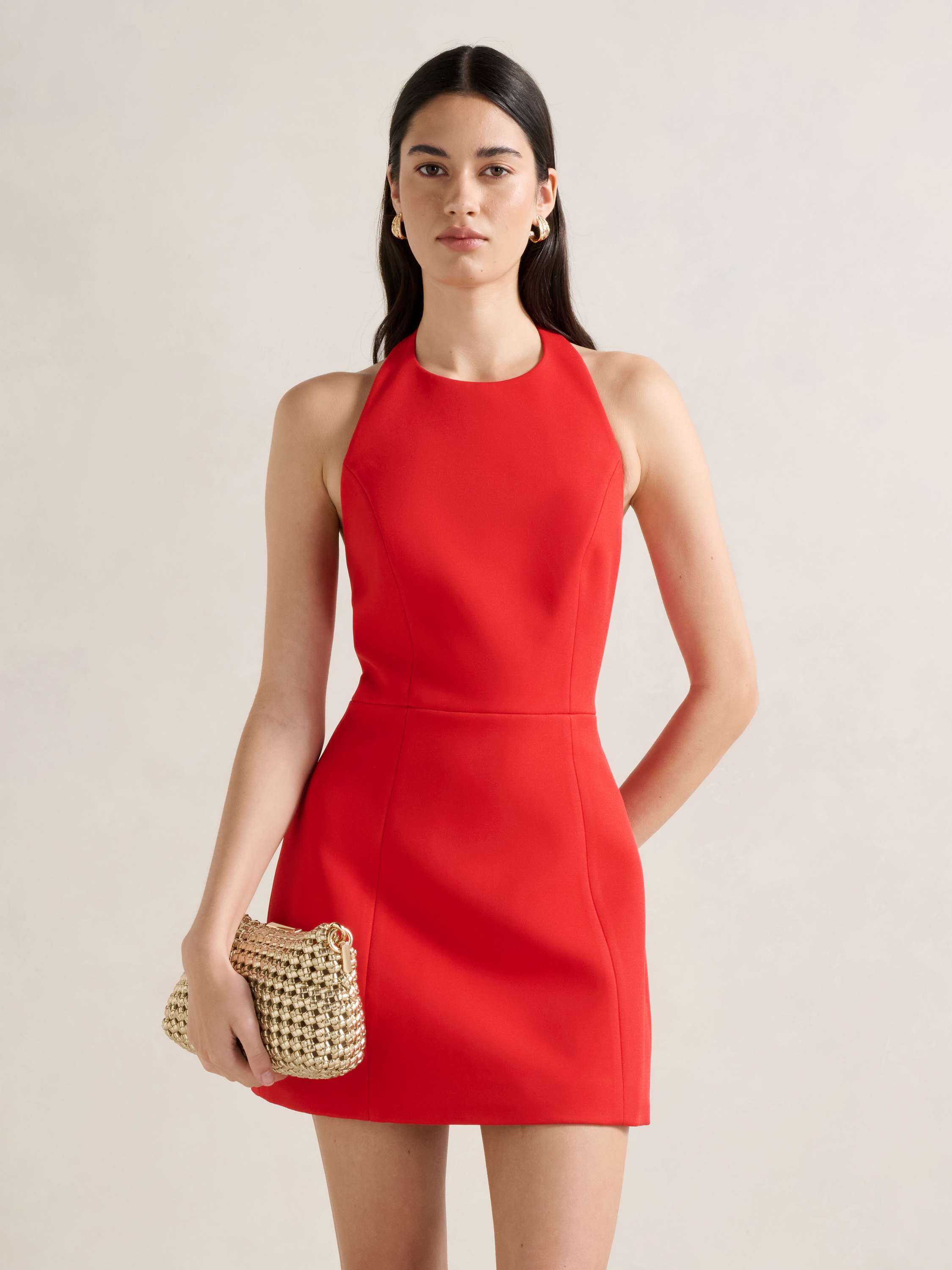 Forever New Cody Halter Mini Dress