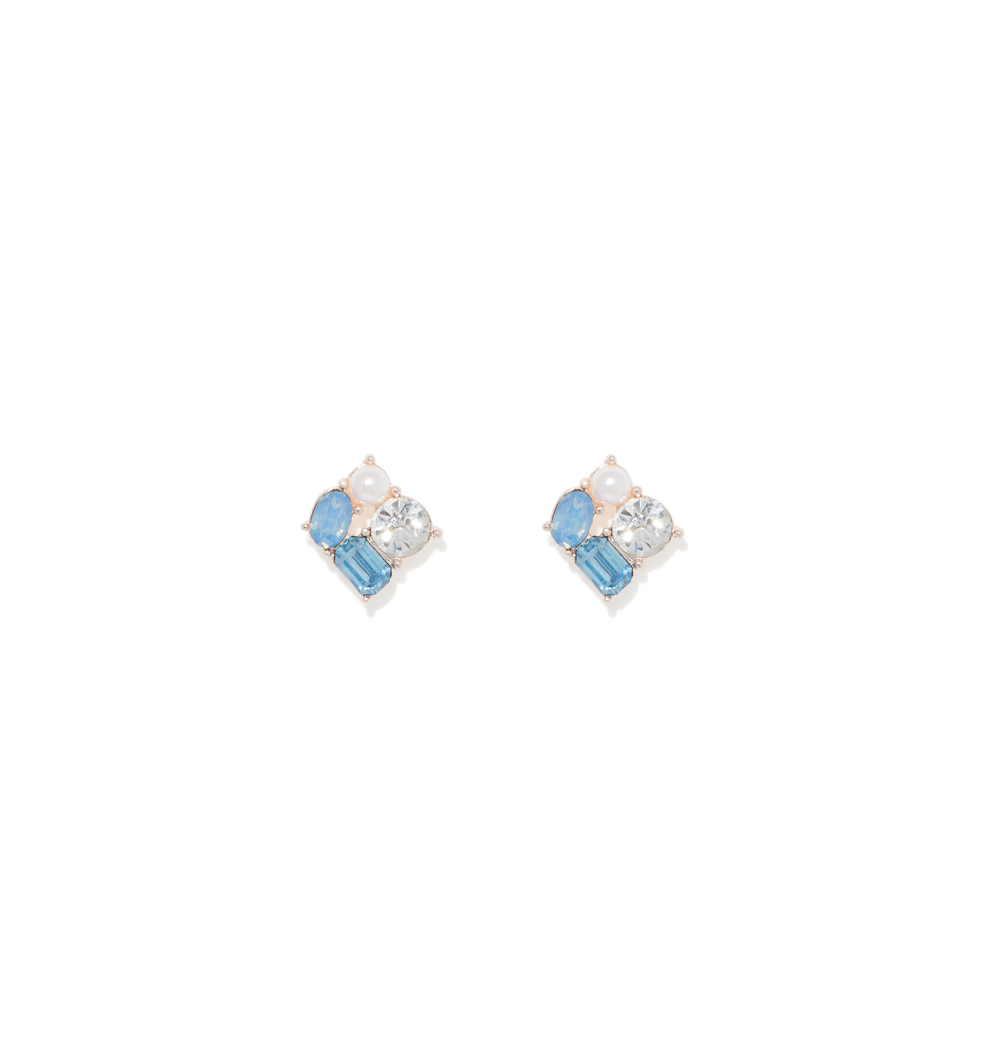 Earrings with aquamarine-coloured stone and star silver | THOMAS SABO