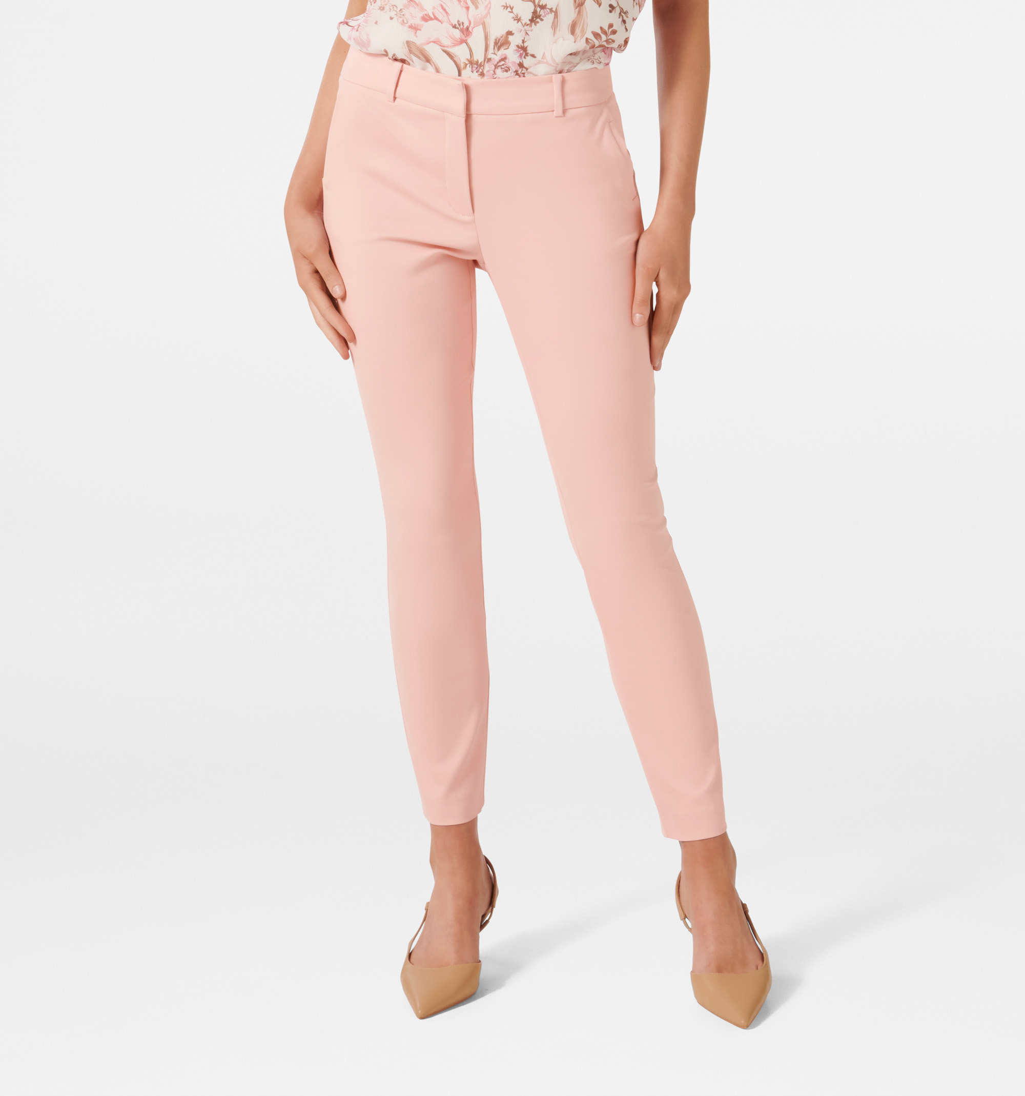 Buy Pink Grace 7/8th Slim Pants Online