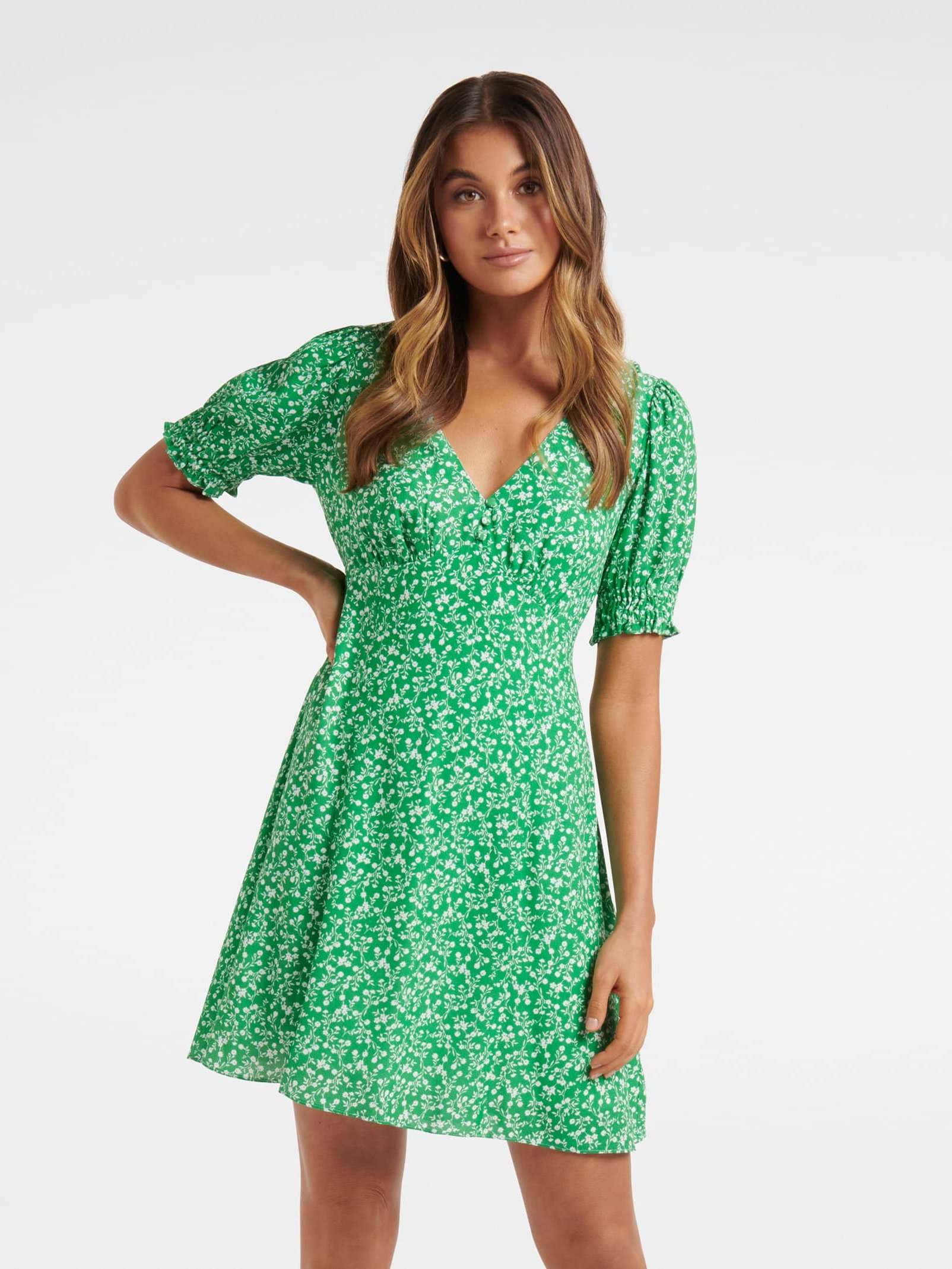 Buy Emily Skater Mini Dress - Forever New