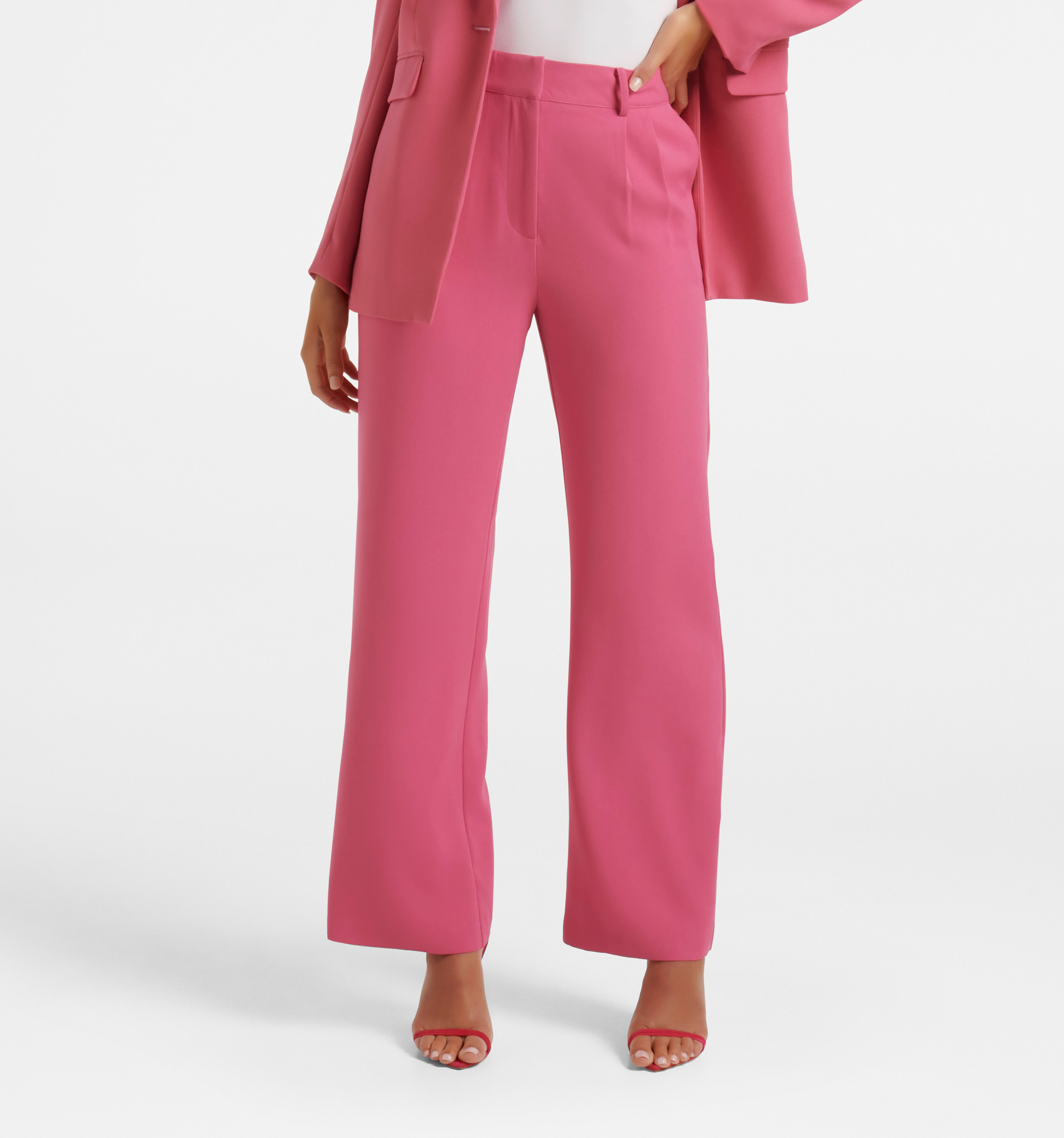 Women's Straight Fit pants - Off-White