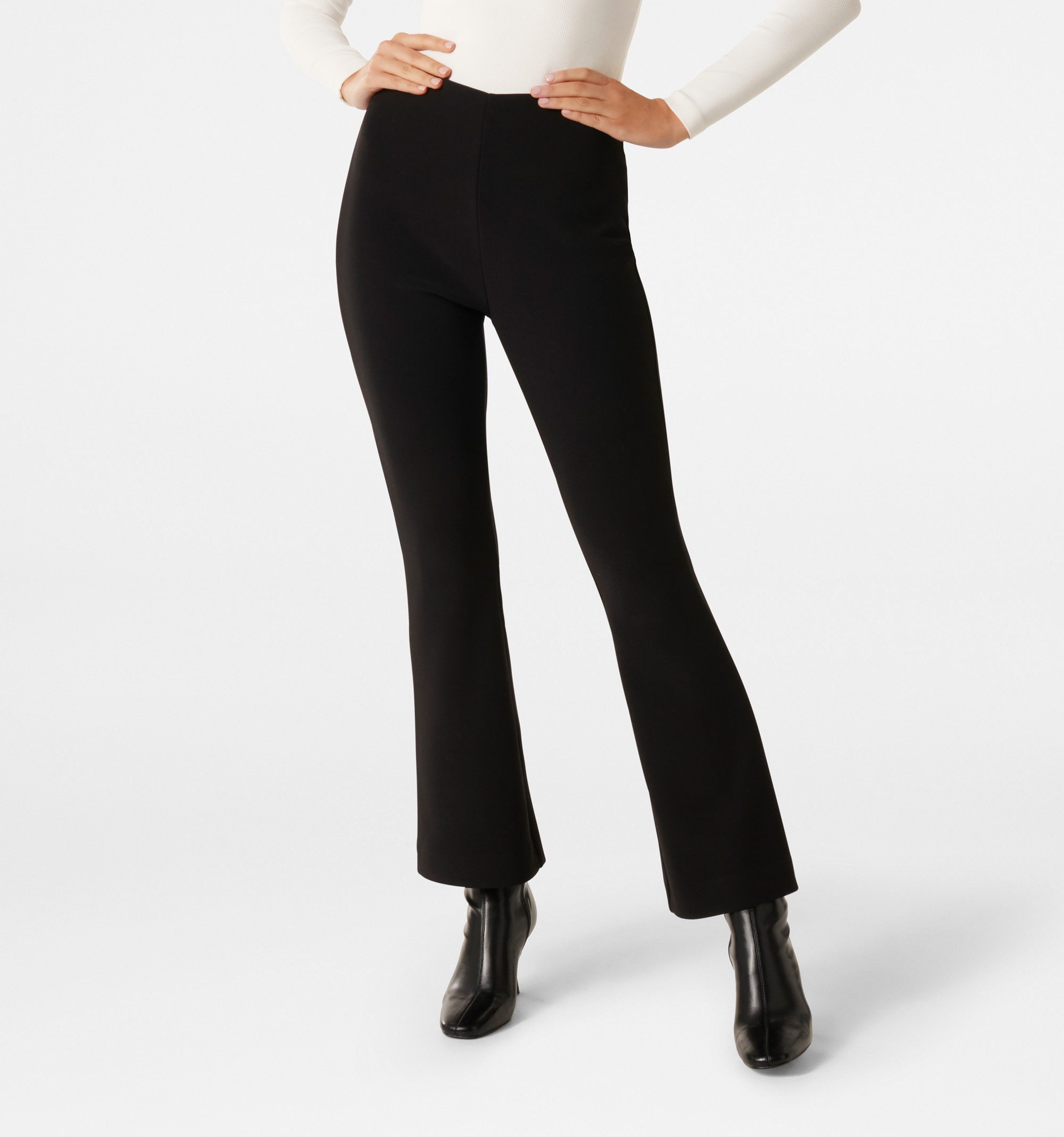 Pull On Embellished Tuxedo Trim Flare Pants | White House Black Market-hanic.com.vn